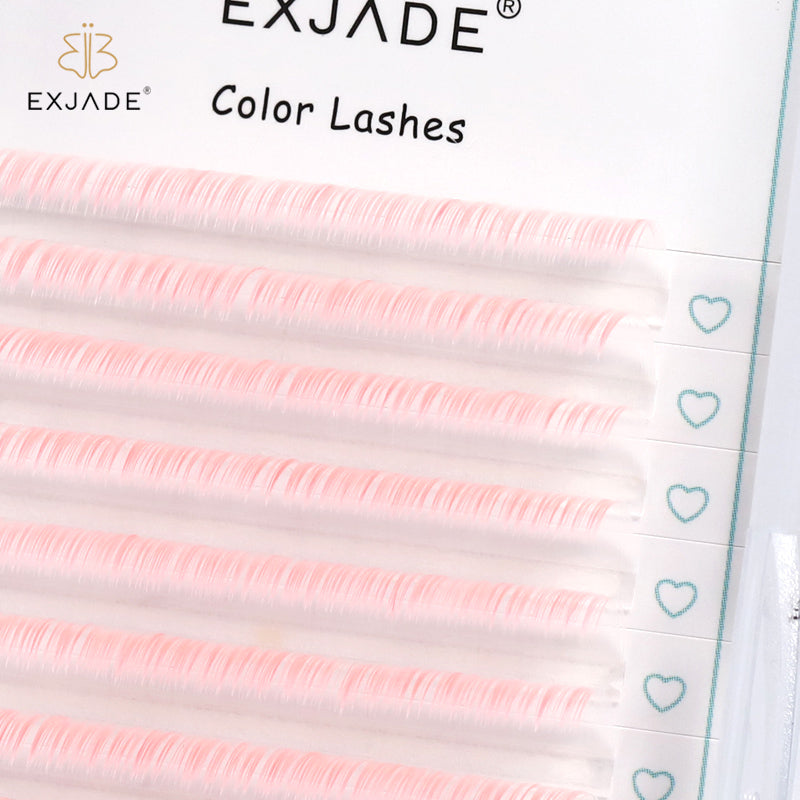 0.07mm Ombre Color Individual Premium Eyelash Extensions (16 rows)