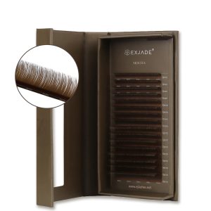Matt brown Collection Mocha Dark Brown Volume Lash Extension