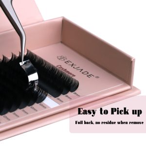 Dark Matte Black Volume Lash Extension